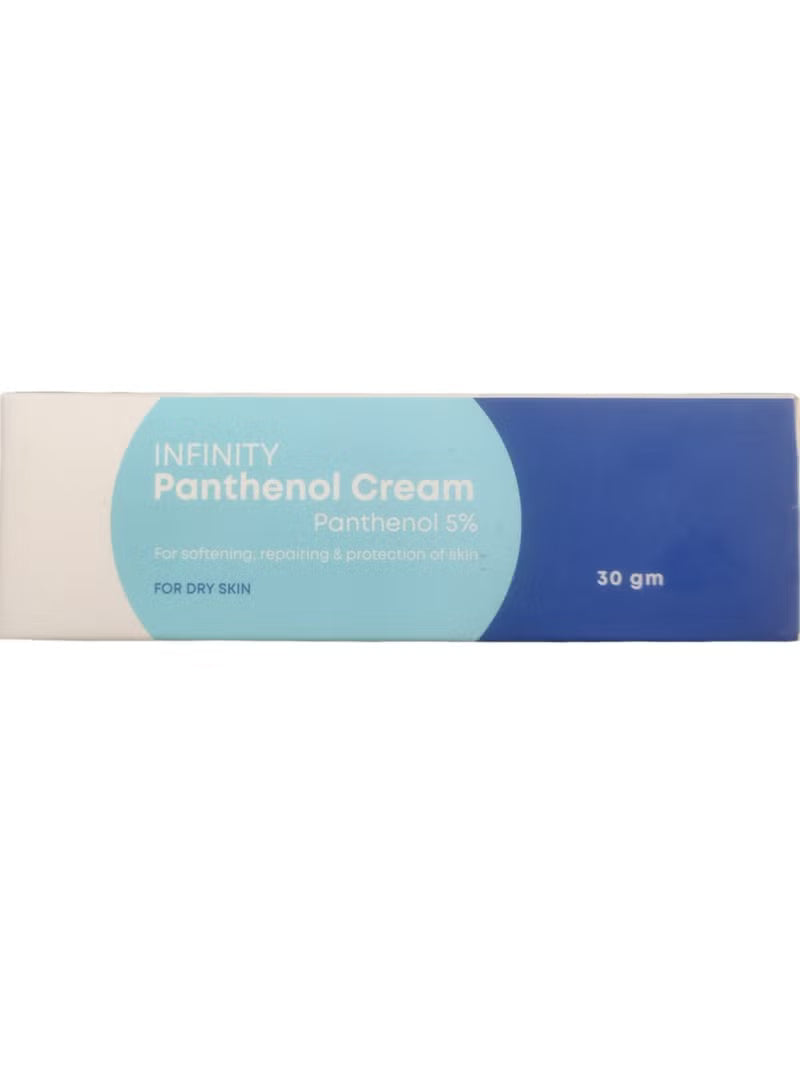 Infinity Panthenol 5% Cream Moisturizing & Protection For Dry Skin 30 gm