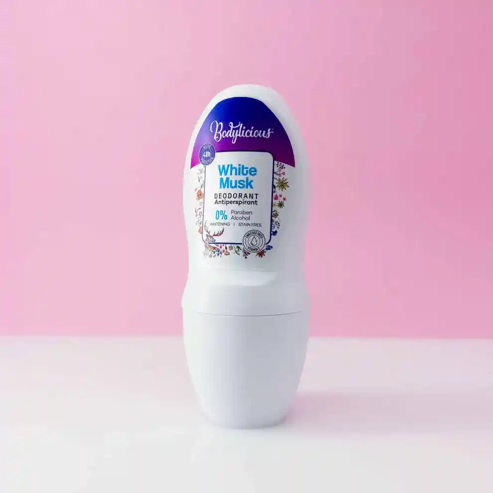Bodylicious White Musk Antiperspirant Deodorant 50 ml