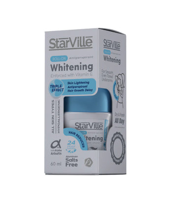 Starville Whitening Roll-On Hair Reducer 60 ml