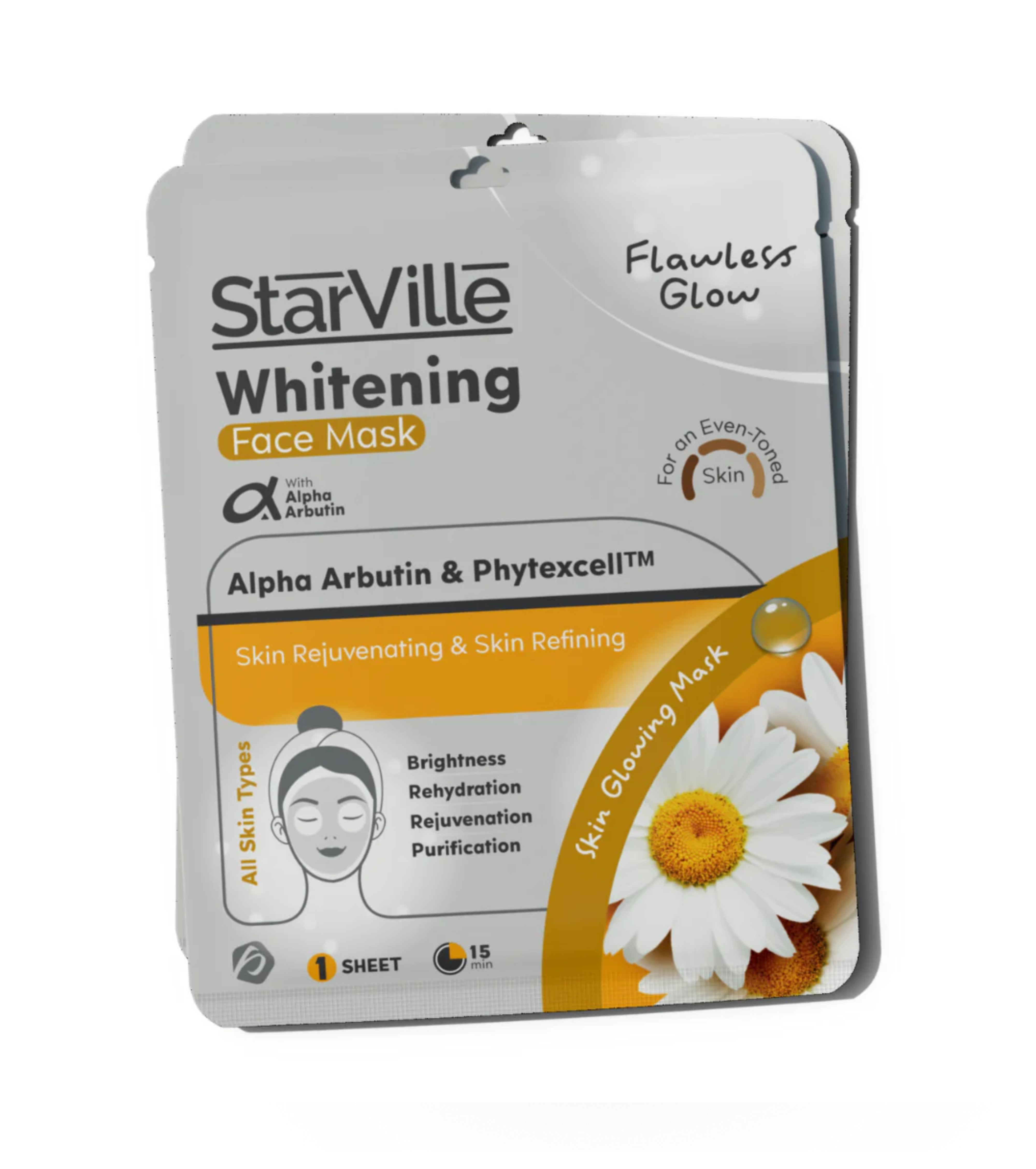 Starville Whitening Face Mask (Box of 10 Sheets)