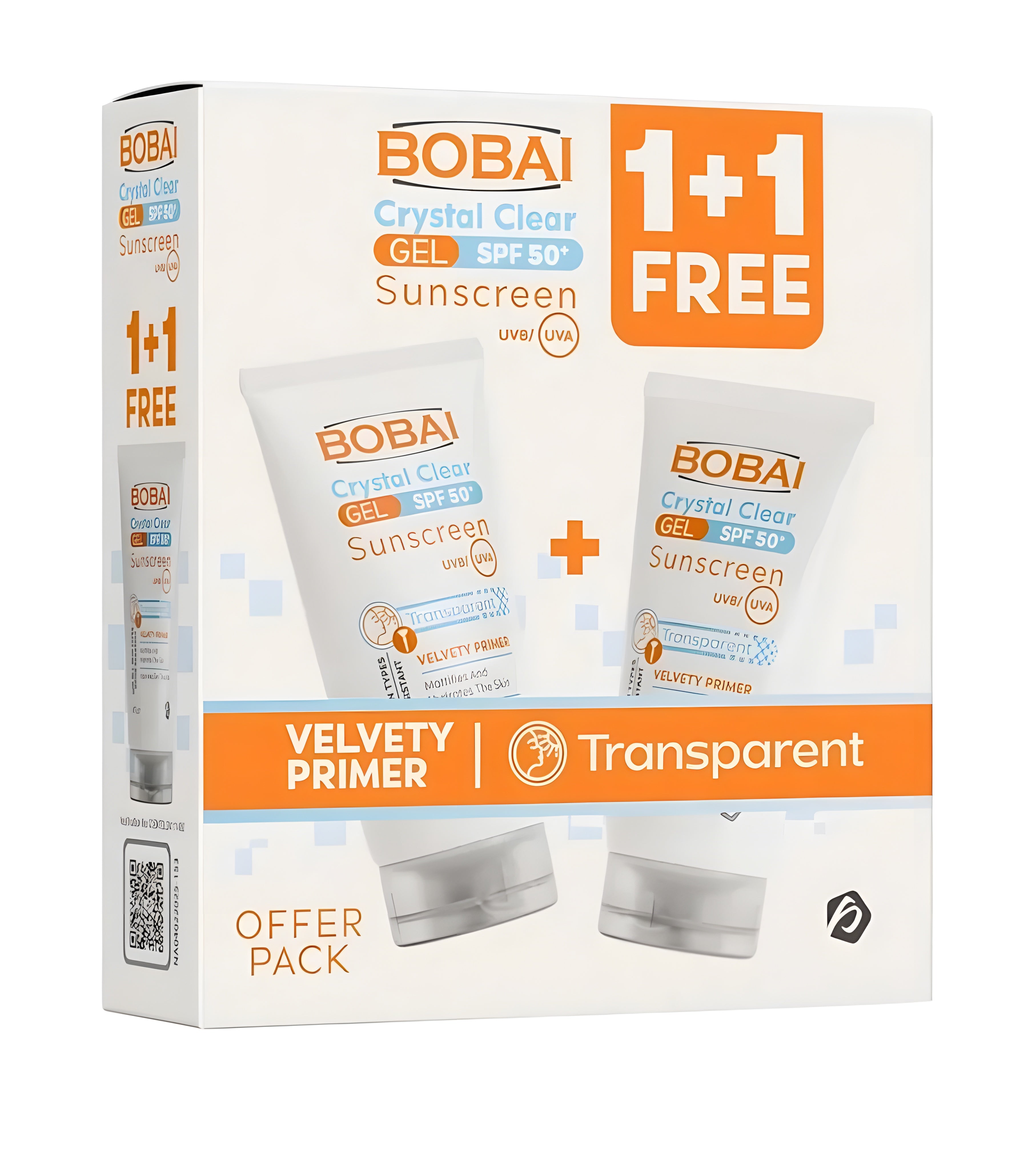 2 Bobai Sunscreen Crystal Clear Gel SPF 50