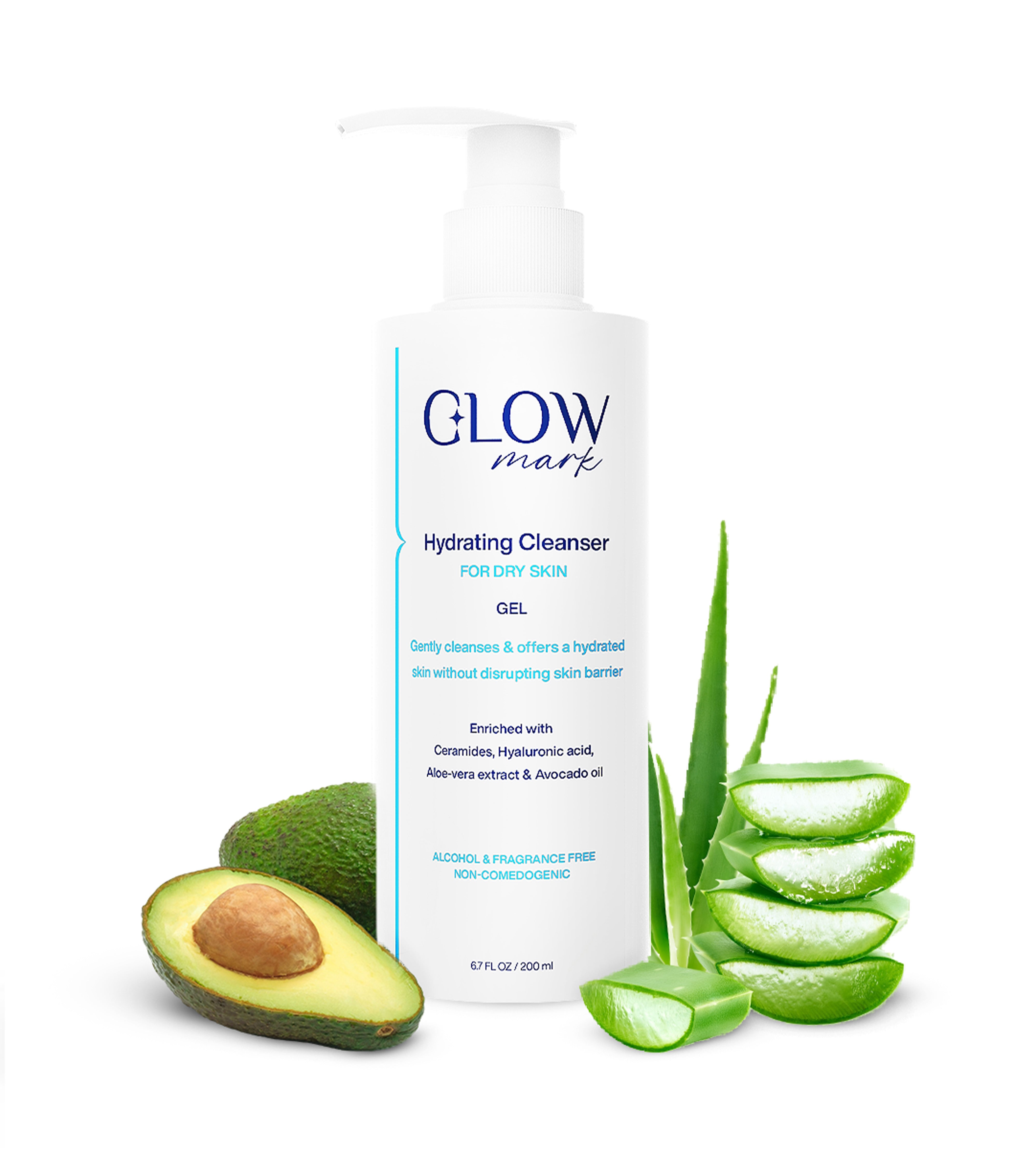Glowmark Hydrating Cleanser Gel For Dry Skin 200 ml