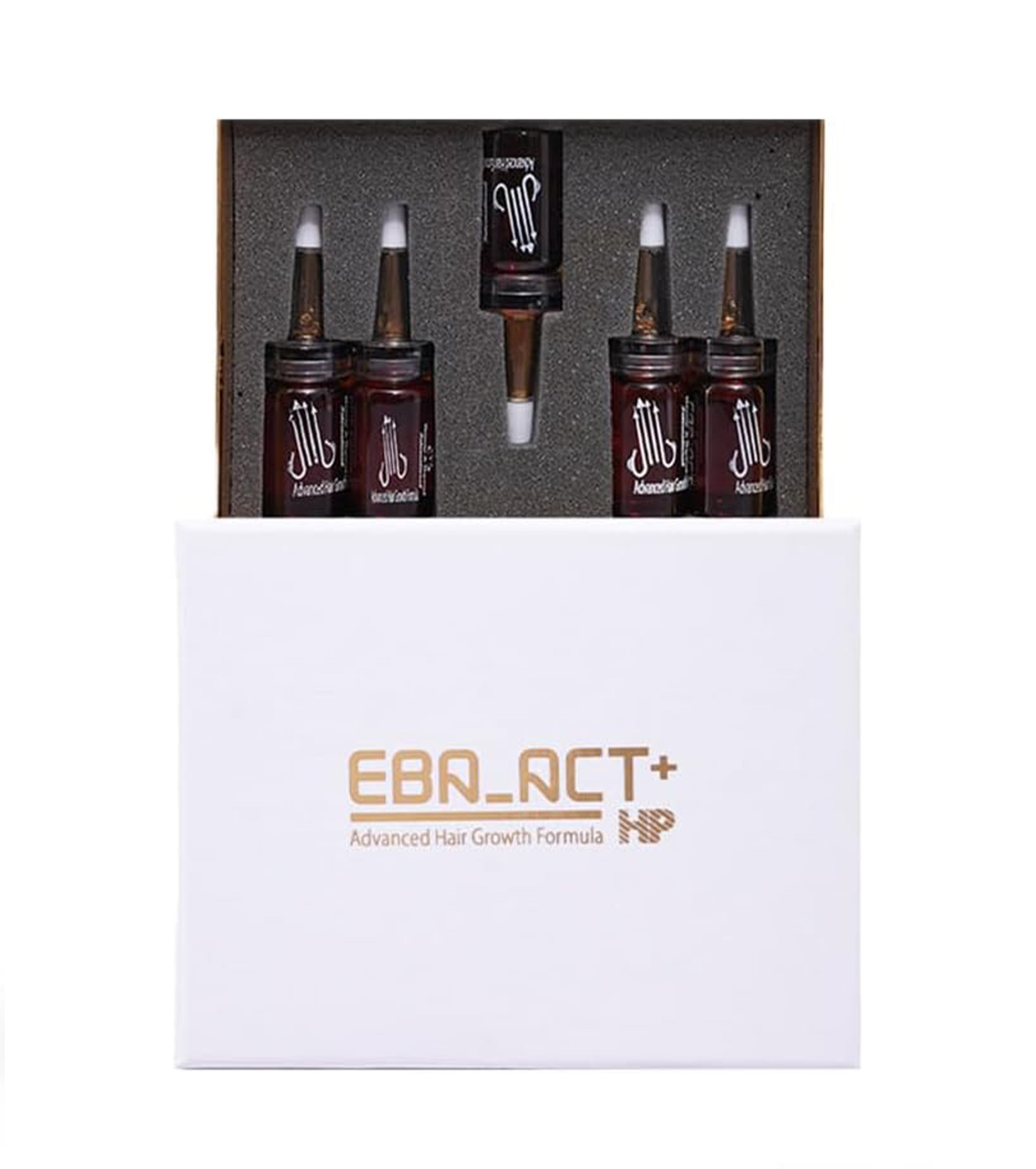 Eba-Act Plus Hair Vials 5 Vials × 10 ml