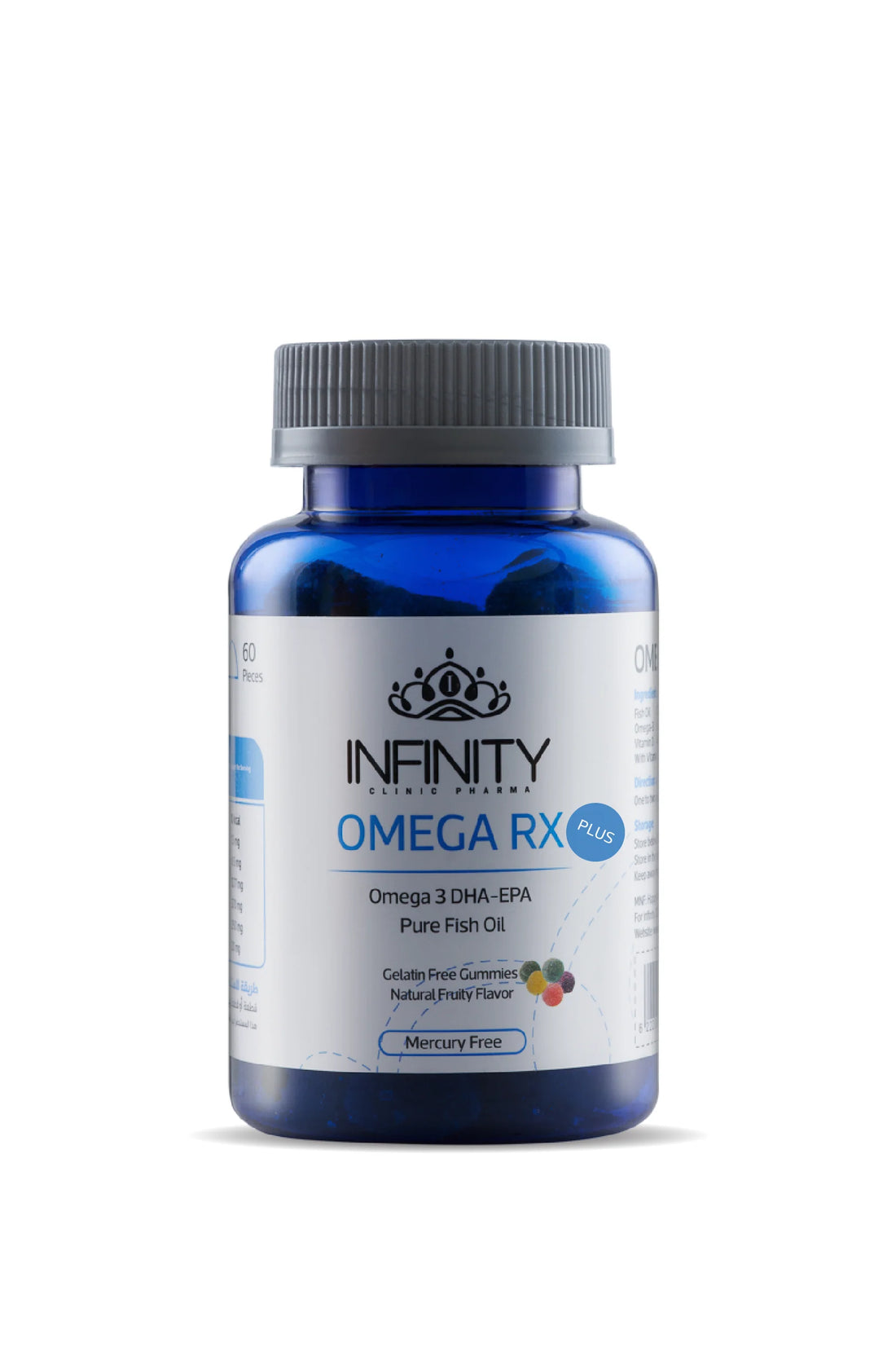 Infinity Omega RX Jelly 60 Pcs + Omega RX Jelly 30 Pcs (Pack Of 1)