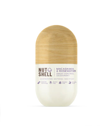 Nutshell Roll-On Deodorant Macadamia & Rose Water 50 ml