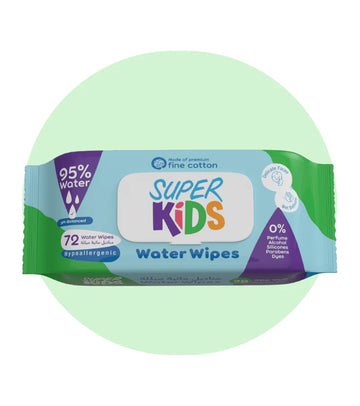 Superkids Water Wipes 72 Wipes