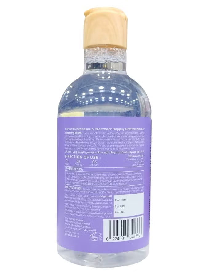 Nutshell Micellar Water Macadamia & Rose Water 250 ml
