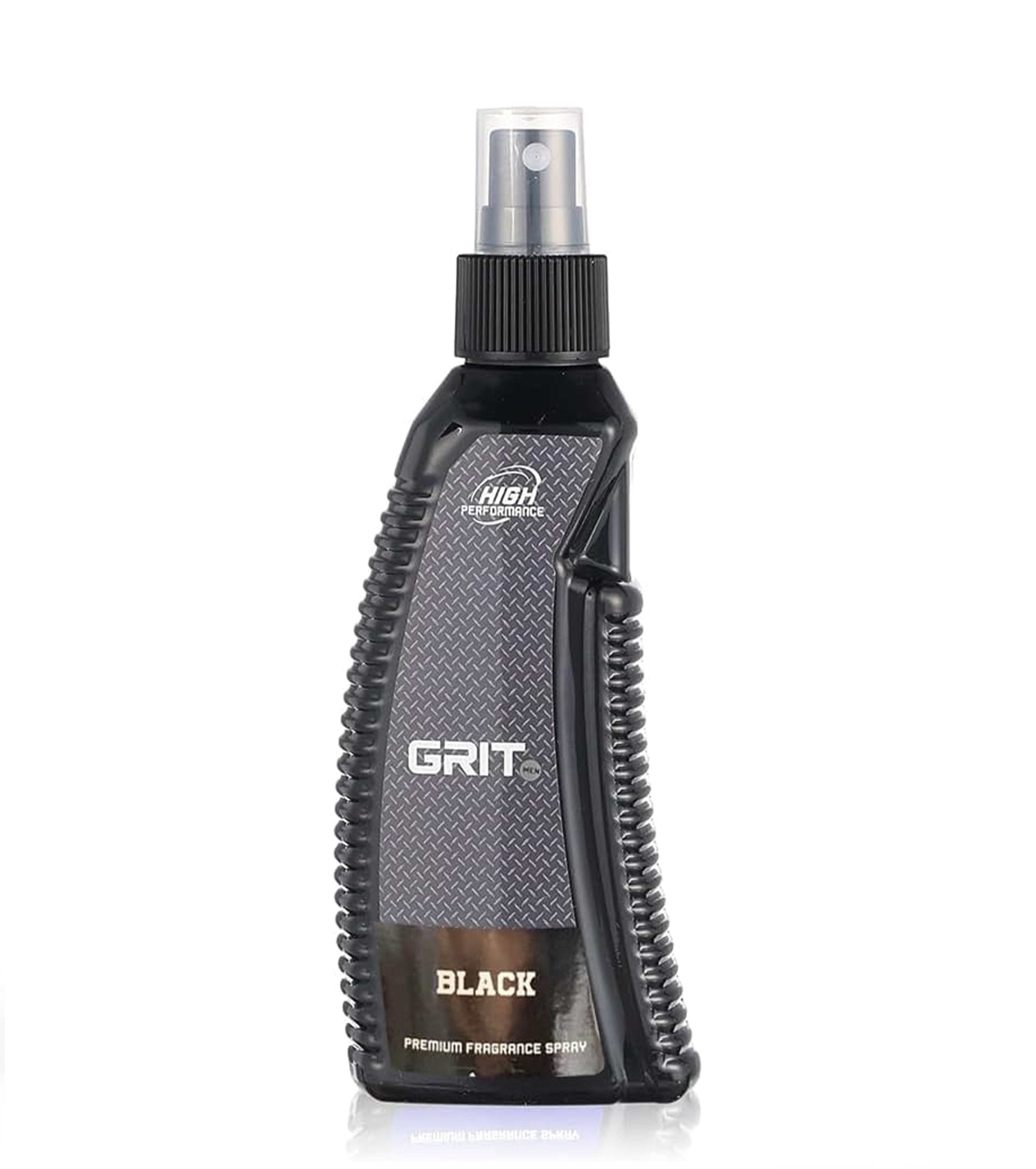 Grit Men Premium Fragrance Body Spray, Black 200 ml