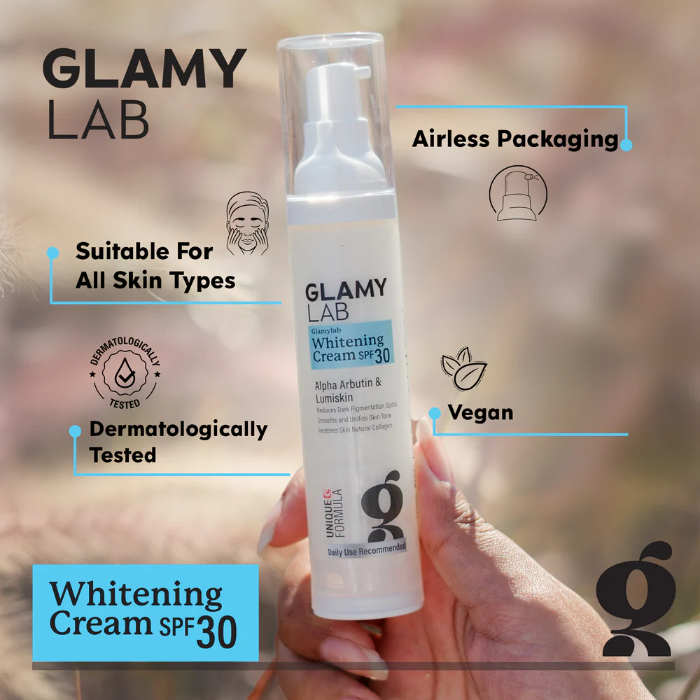 Glamy Lab Whitening Cream SPF 30 / 50 gm