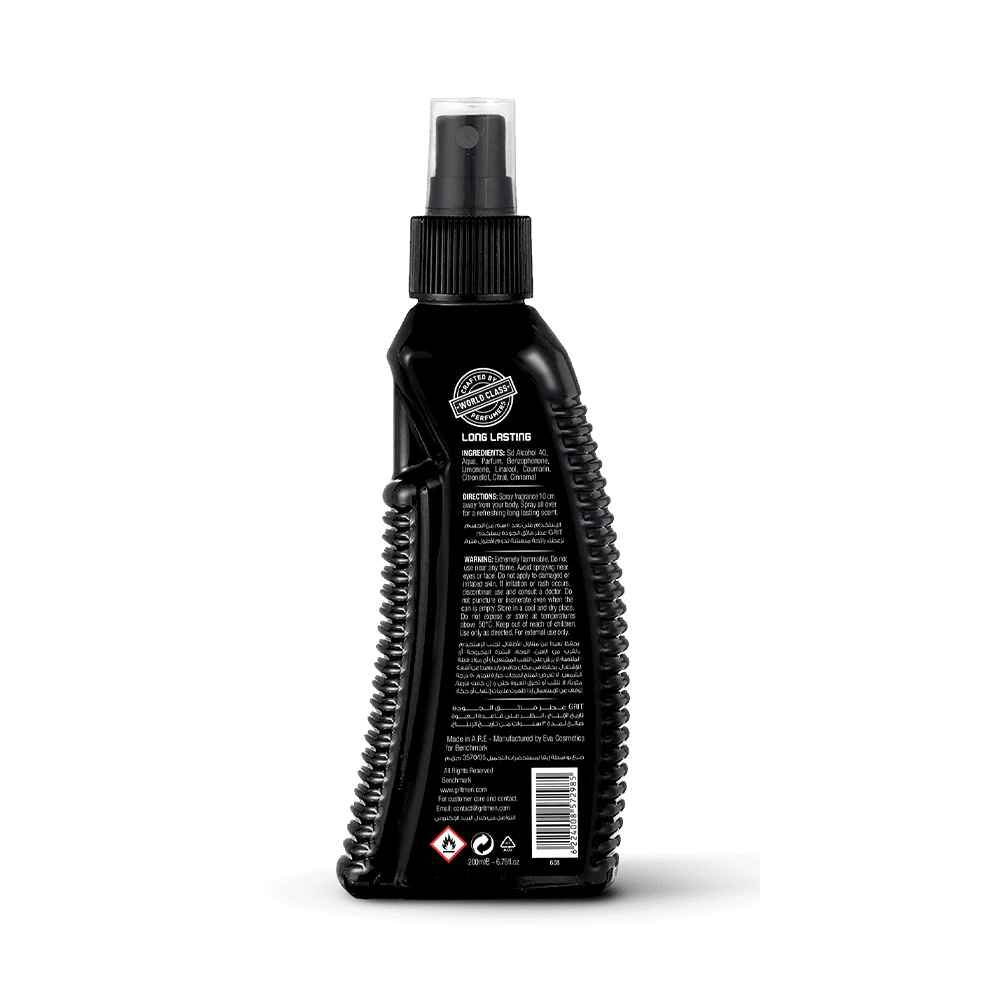 Grit Men Premium Fragrance Body Spray, Predator 200 ml