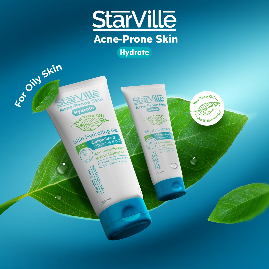 Starville Acne-Prone Skin Hydrating Gel 100 ml