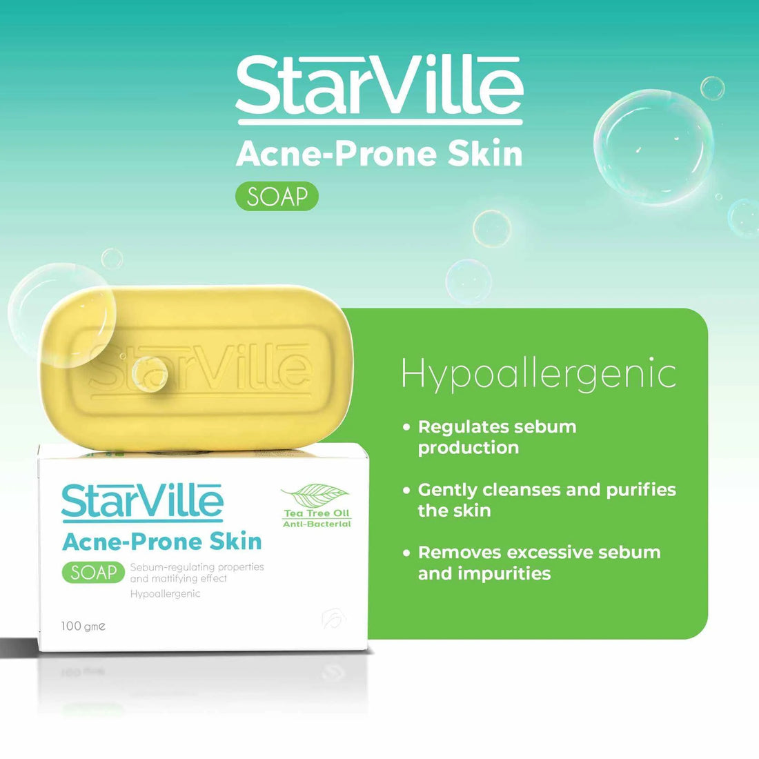 Starville Acne Prone Skin Soap 100 gm