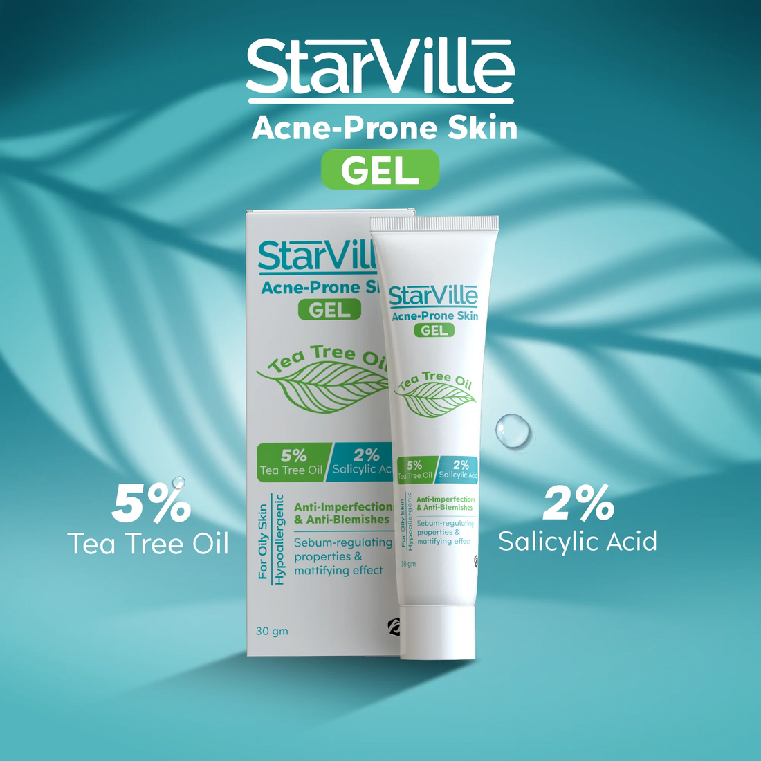Starville Acne-Prone Skin Gel 30 gm