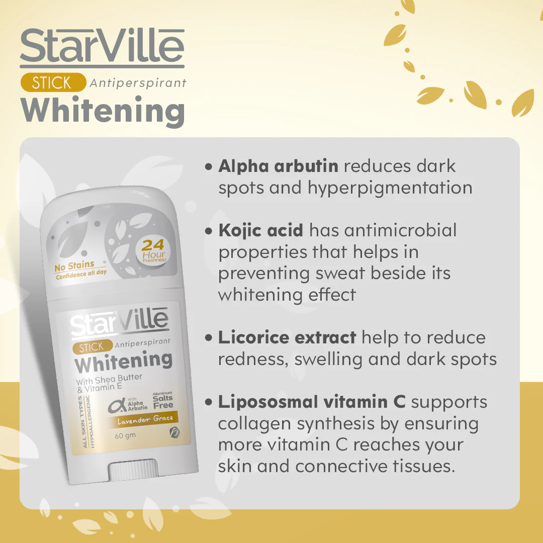 Starville Lavender Whitening Deodorant Stick 60 gm