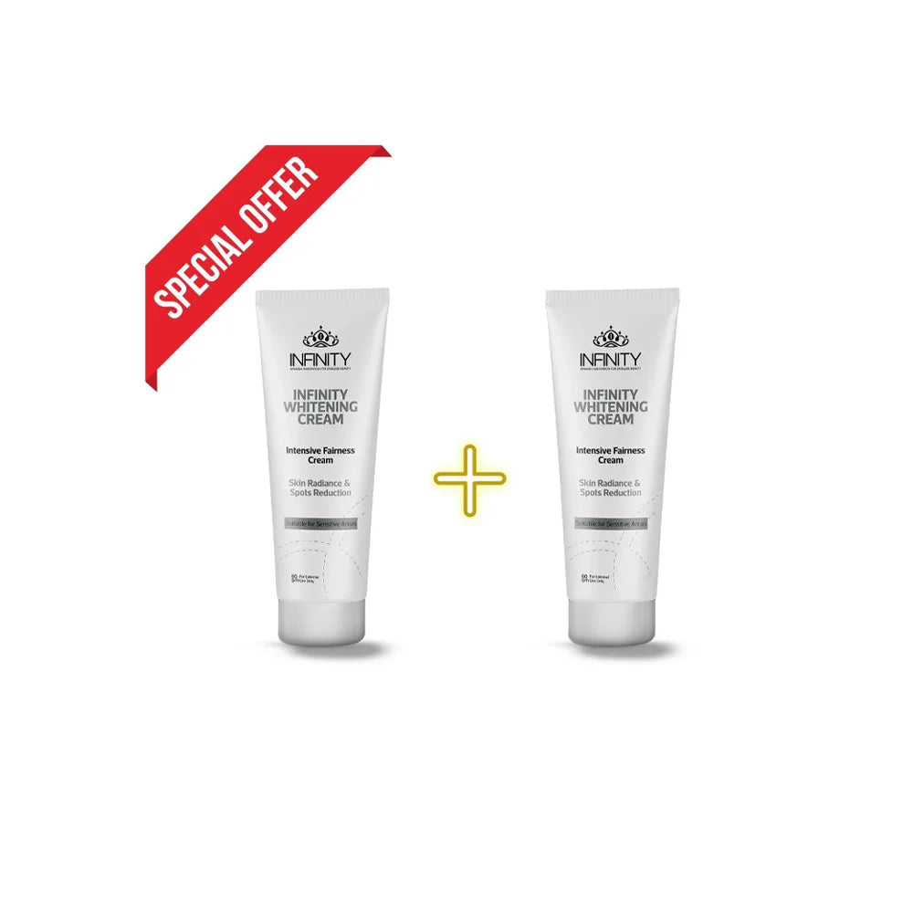 ع 2ق انفينيتى كريم تفتيح 60 جرام (1+1)