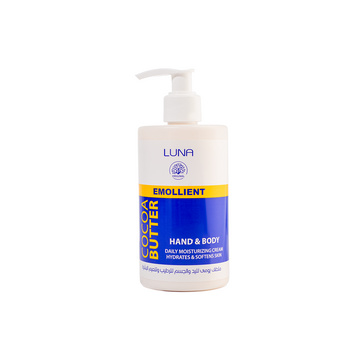 LUNA Emollient Cocoa Butter Hand & Body Cream