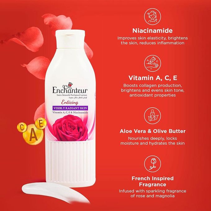 Enchanteur Perfume Lotion - Enticing 250ml