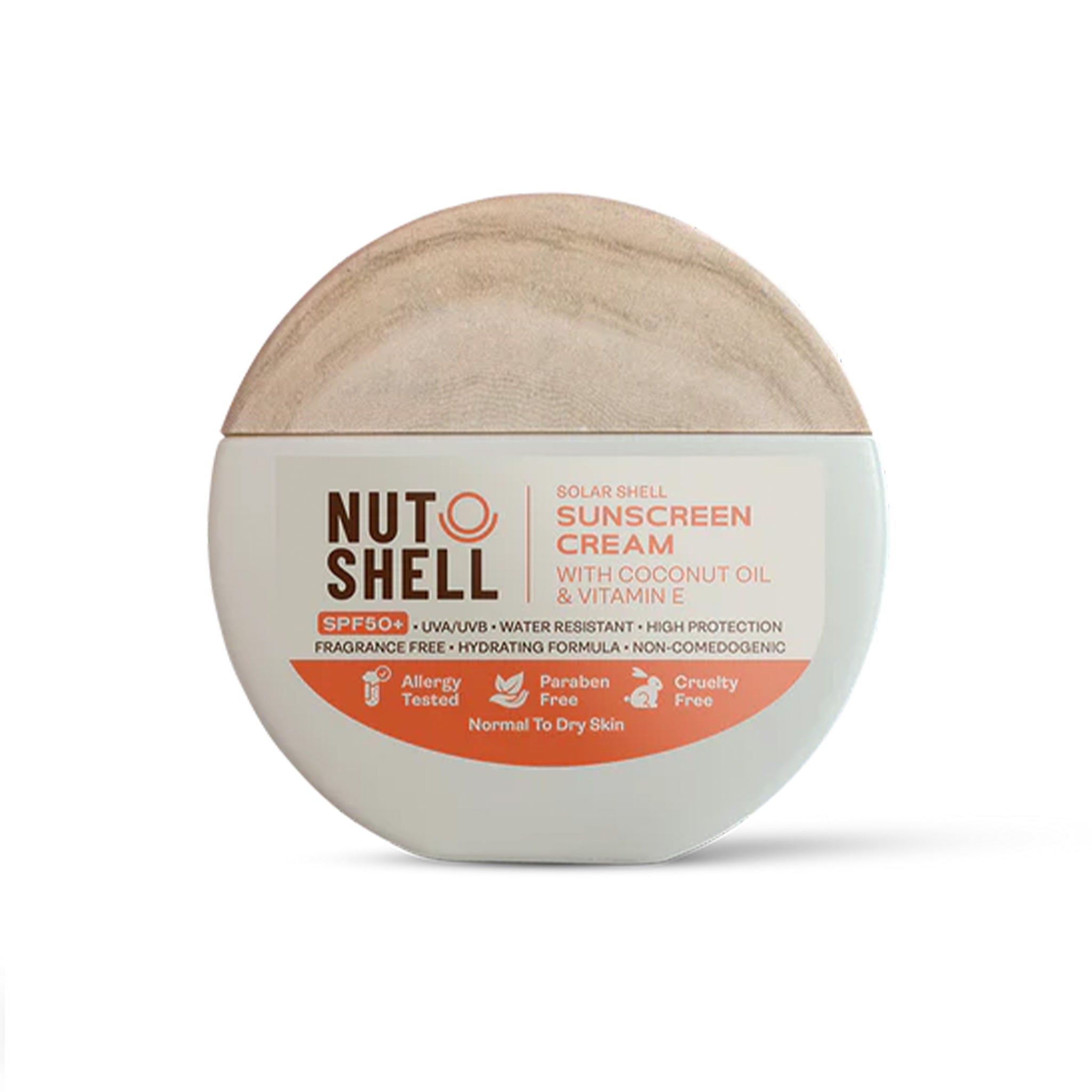 Nutshell Sunscreen Cream Coconut & Vitamin E 50 ml