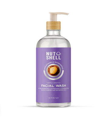 Nutshell Macadamia & Rose Water Facial Wash 250 ml