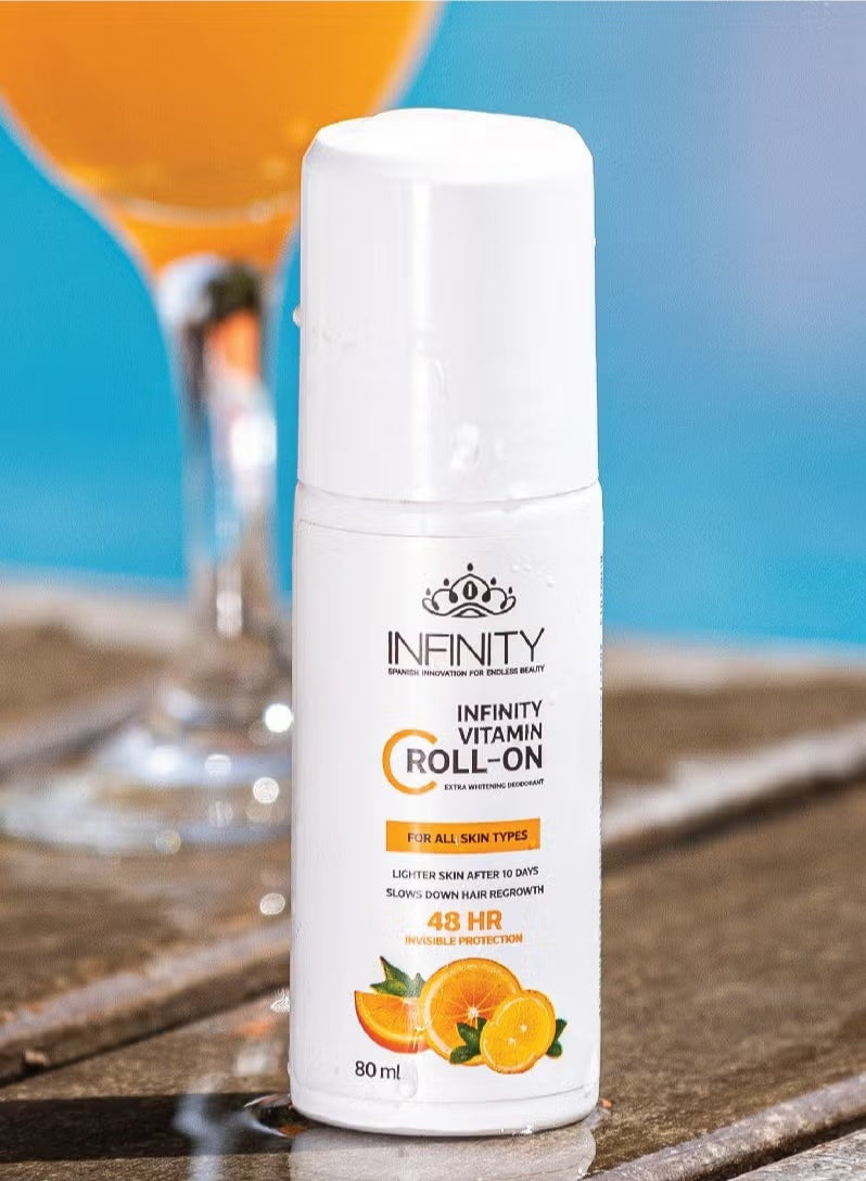Infinity Vitamin C Roll-On With Extra Whitening Deodorant 80 ml 1+1