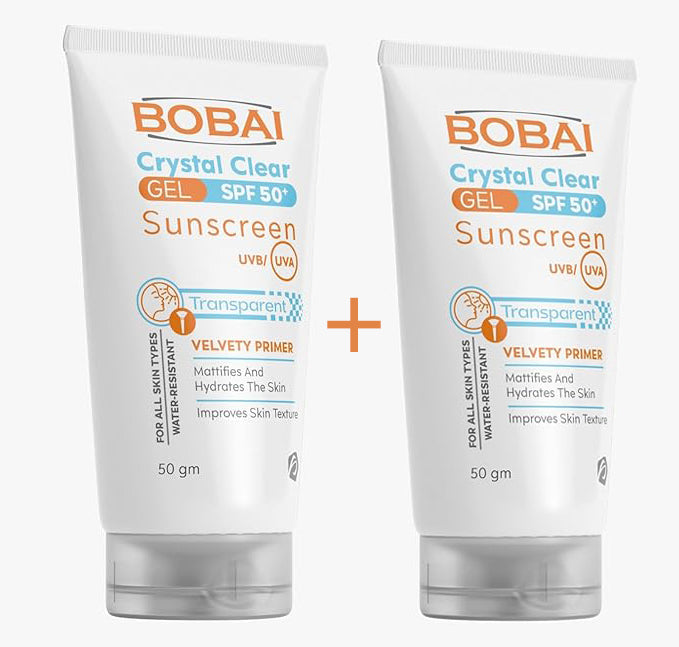 2 Bobai Sunscreen Crystal Clear Gel SPF 50