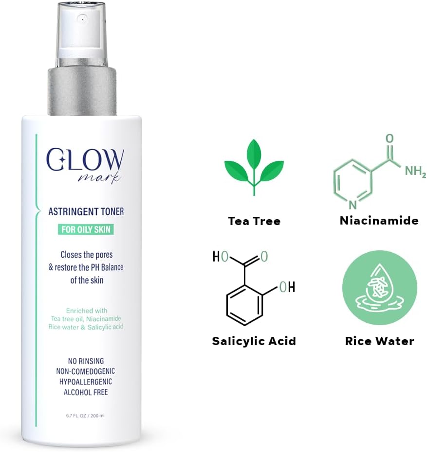 جلـــــو مارك تونر قابض لمسام البشره الدهنيه 200 مل