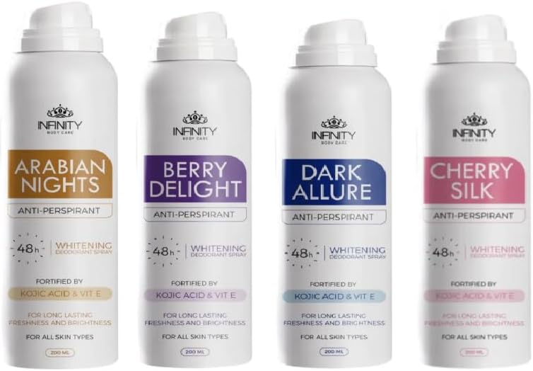 انفينيتى سبراى مزيل عرق شيرى 200 مل