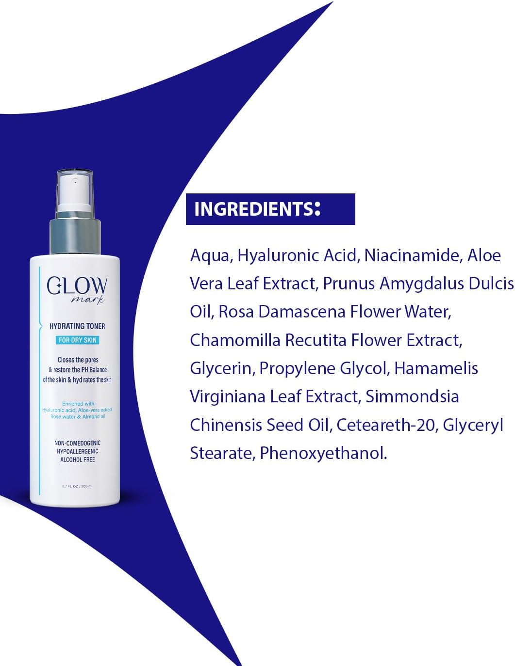 Glowmark Toner For Dry Skin 200 ml