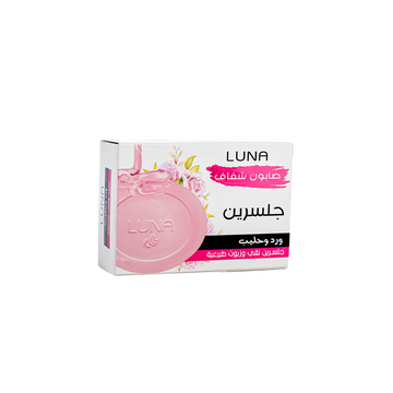 LUNA Glycerin Transparent Soap Rose & Milk