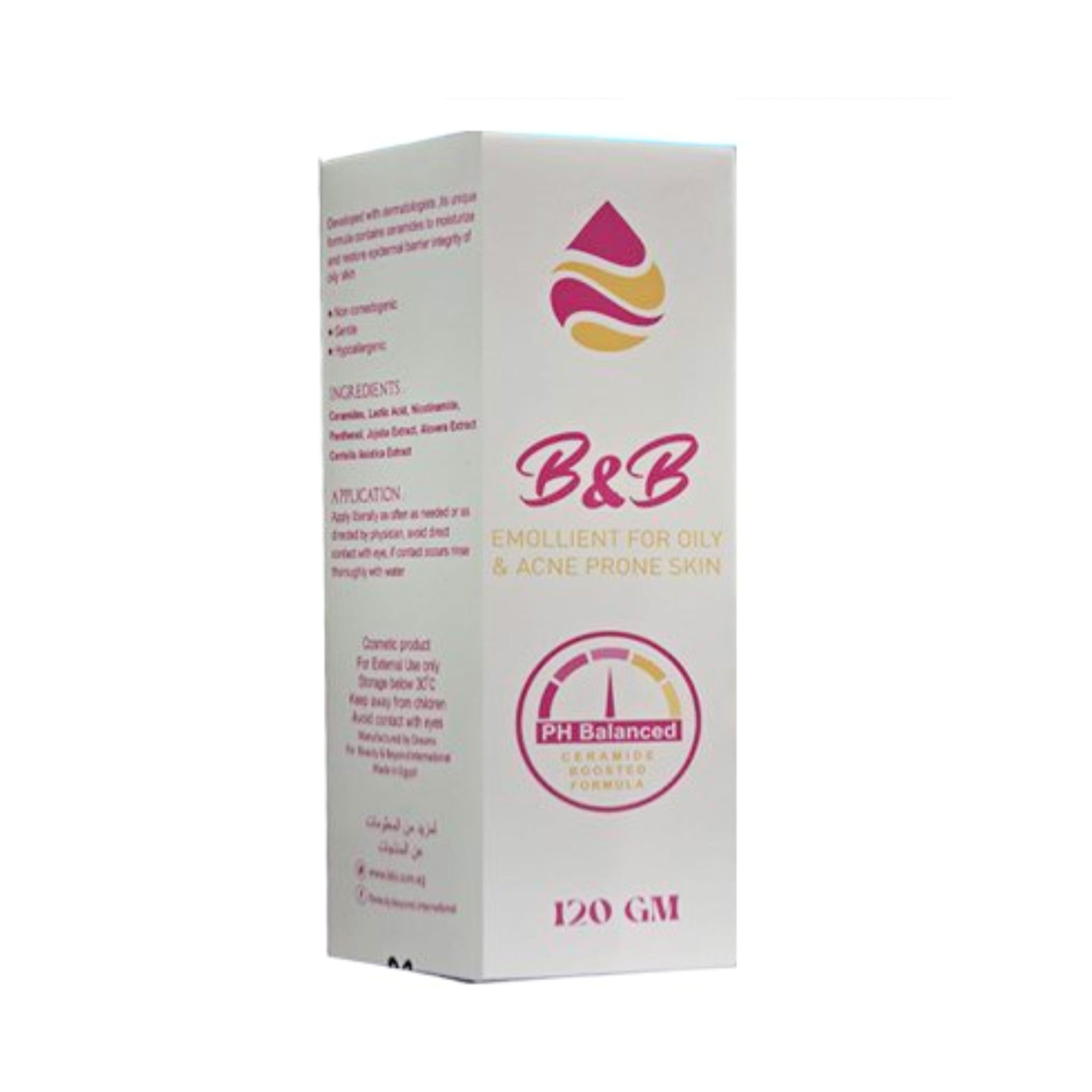 B&B Skin Emollient For Oily & Acne Prone Skin 120 gm