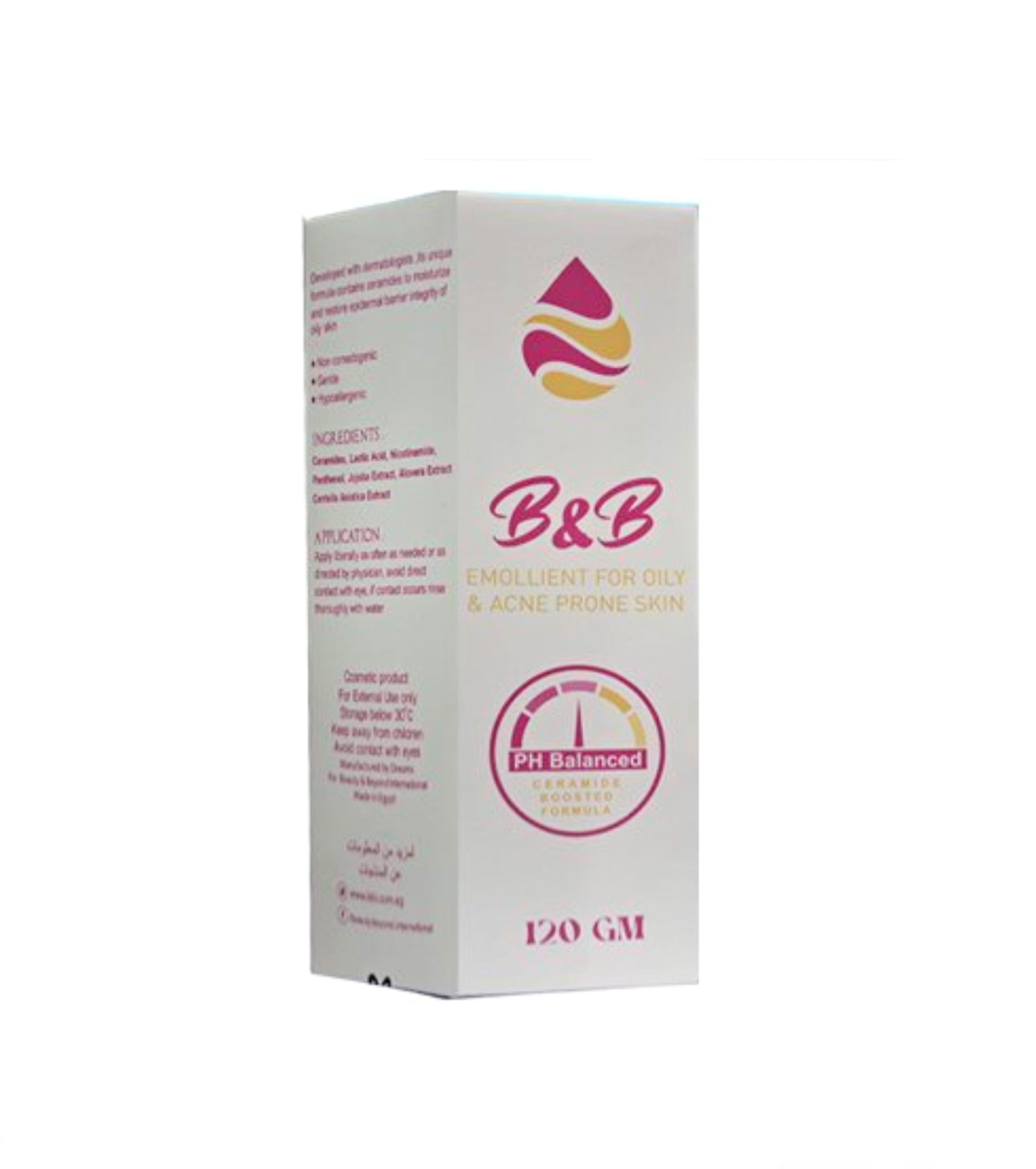 B&B Skin Emollient For Oily & Acne Prone Skin 120 gm