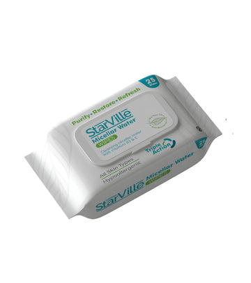 ستار فيل ميسلار مناديل مبللة تفتيح 25 منديل