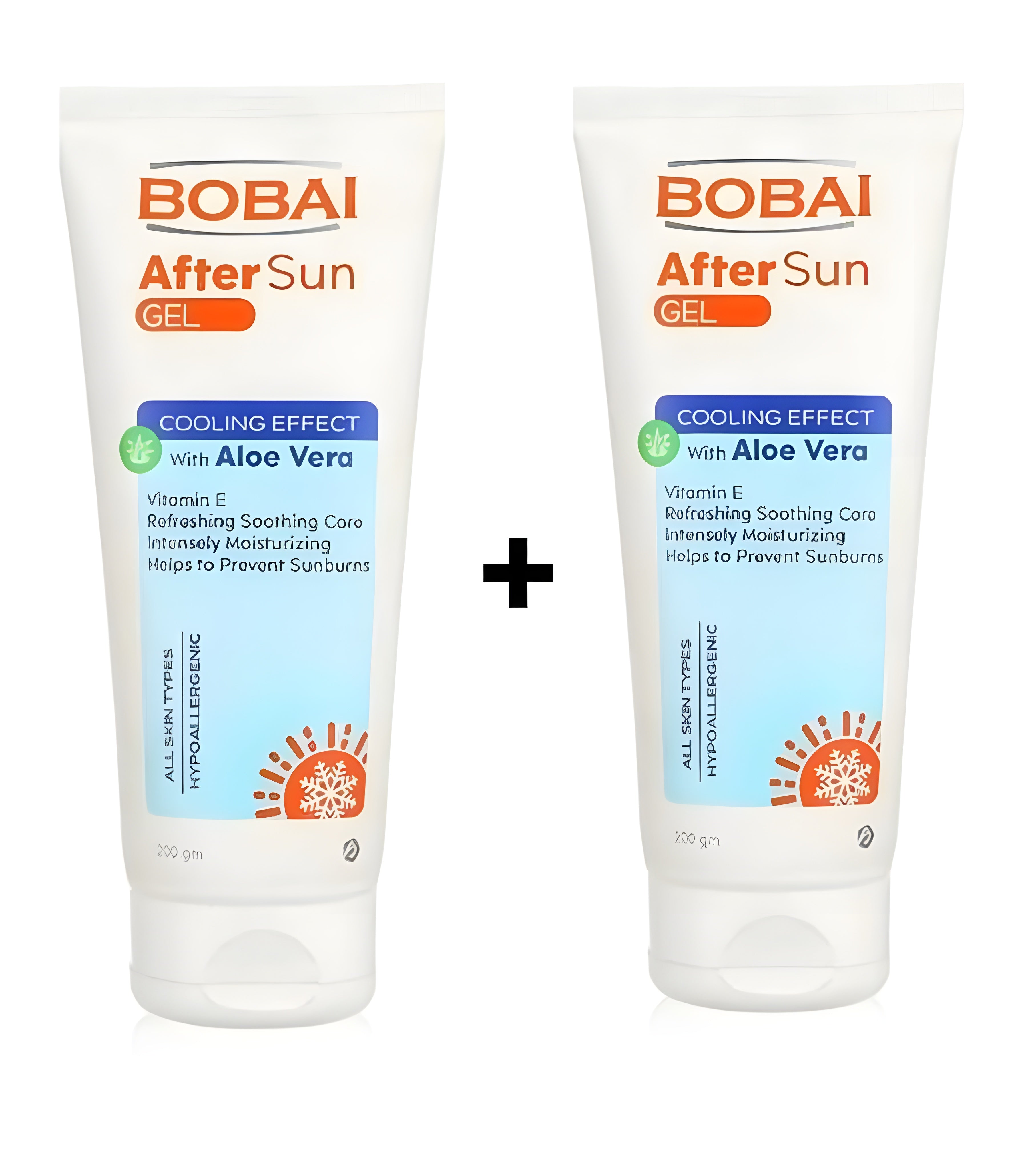 2 Bobai Sun Gel Moisturizing After Sun 200 ml (1+1)