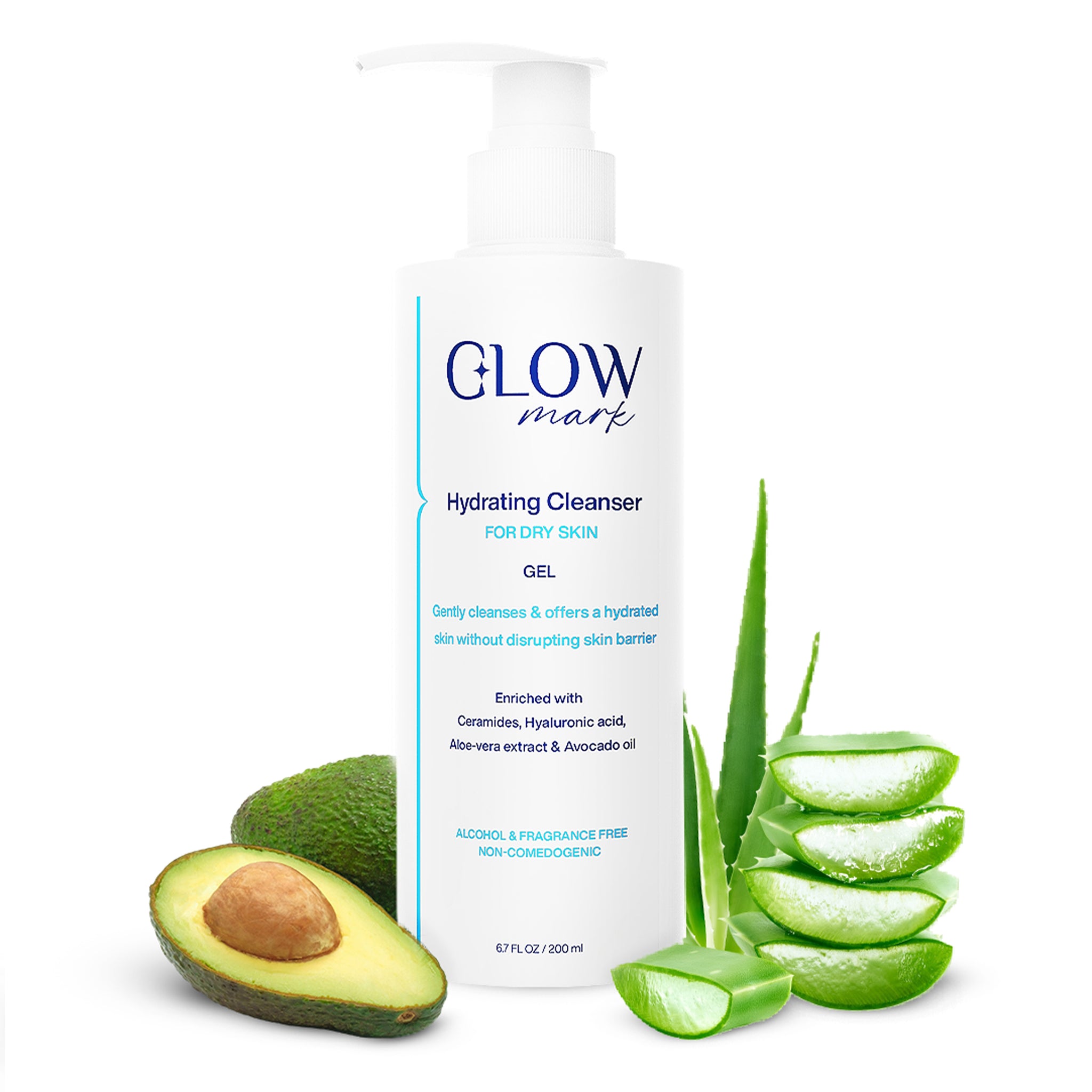 Glowmark Hydrating Cleanser Gel For Dry Skin 200 ml