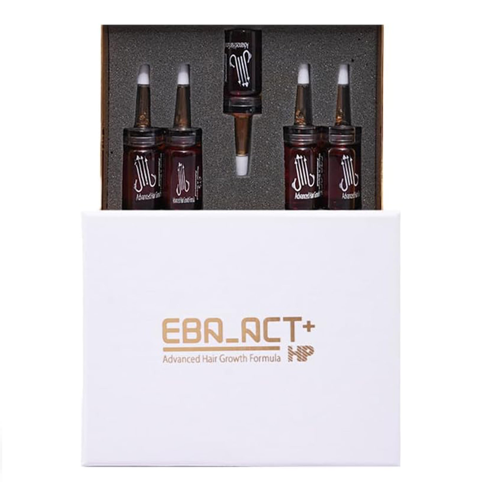 Eba-Act Plus Hair Vials 5 Vials × 10 ml