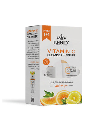 Infinity Vitamin C Serum + Vitamin C Face Wash (Pack Of 1)