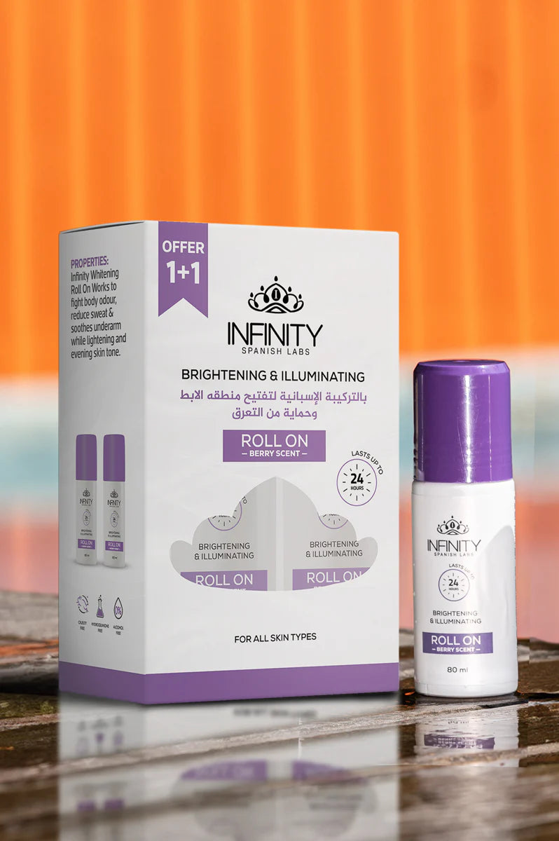 Infinity Roll-On Berry 80 ml (Pack Of 2, 1+1)