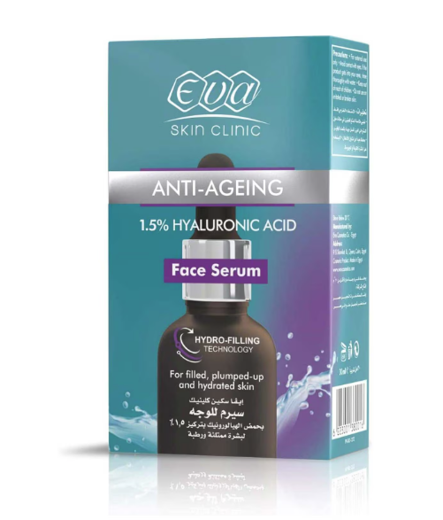 Eva Skin Clinic Hyaluronic Acid Facial Serum 30 ML