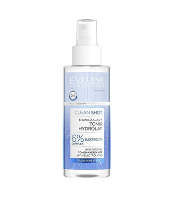 Eveline Clean Shot Moisturizing Spray Toner - Hydrolate 150 ml