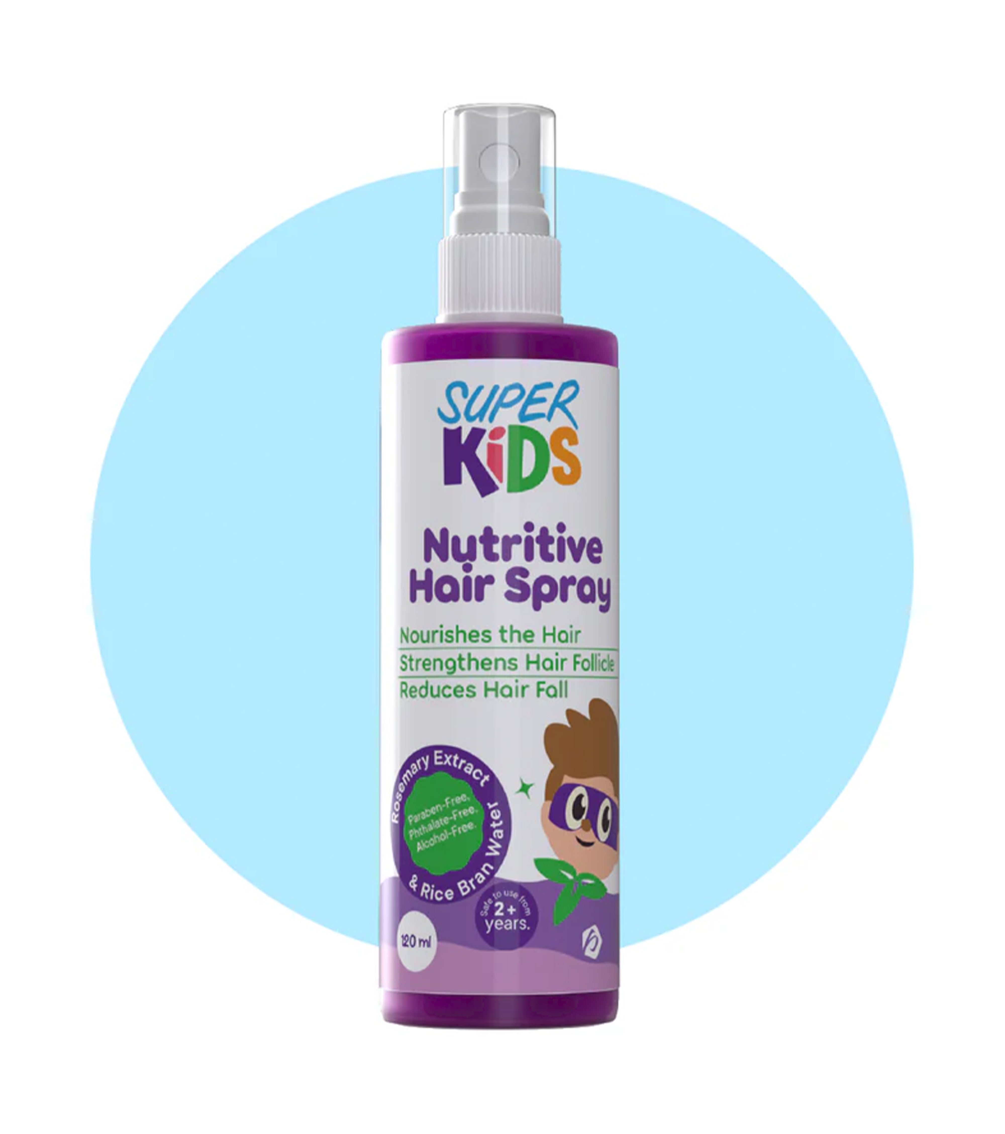 سوبر كيدز سبراي مُغذي للشعر 120 مل