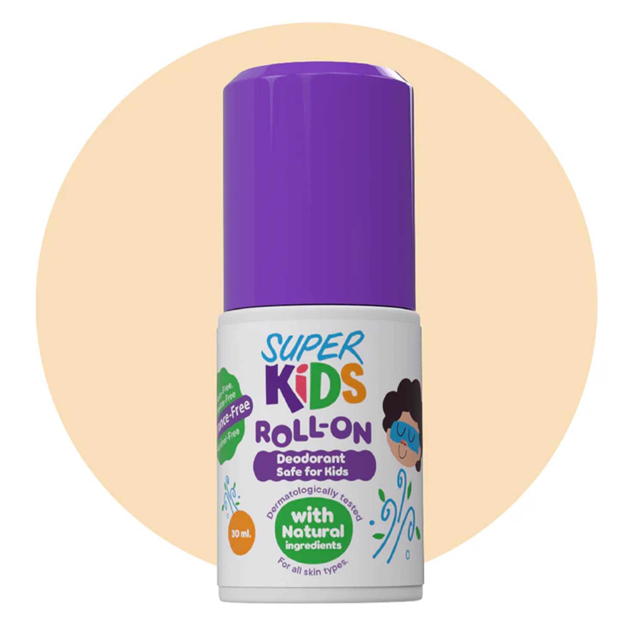 Superkids Roll On Fragrance Free 30 ml