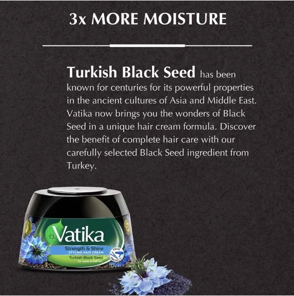 Vatika - Strength & Shine Styling Hair Cream (125g)