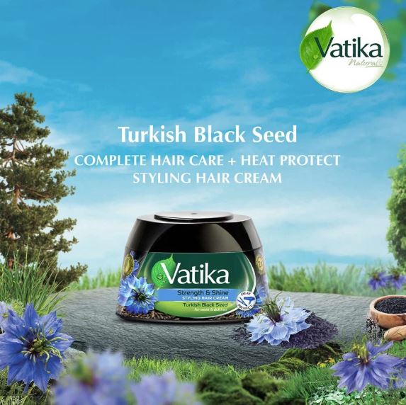 Vatika - Strength & Shine Styling Hair Cream (125g)