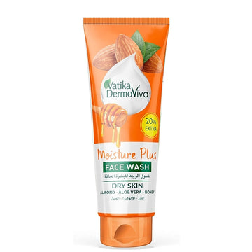 Vatika - Dermoviva Moisture Plus Facewash (50mL + 10mL)
