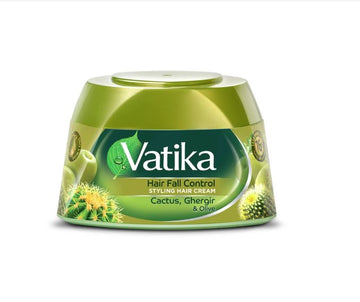 Vatika - Vatika Naturals Hair Fall Control Hair Cream with Cactus, Gherghir & Olive  (65g)
