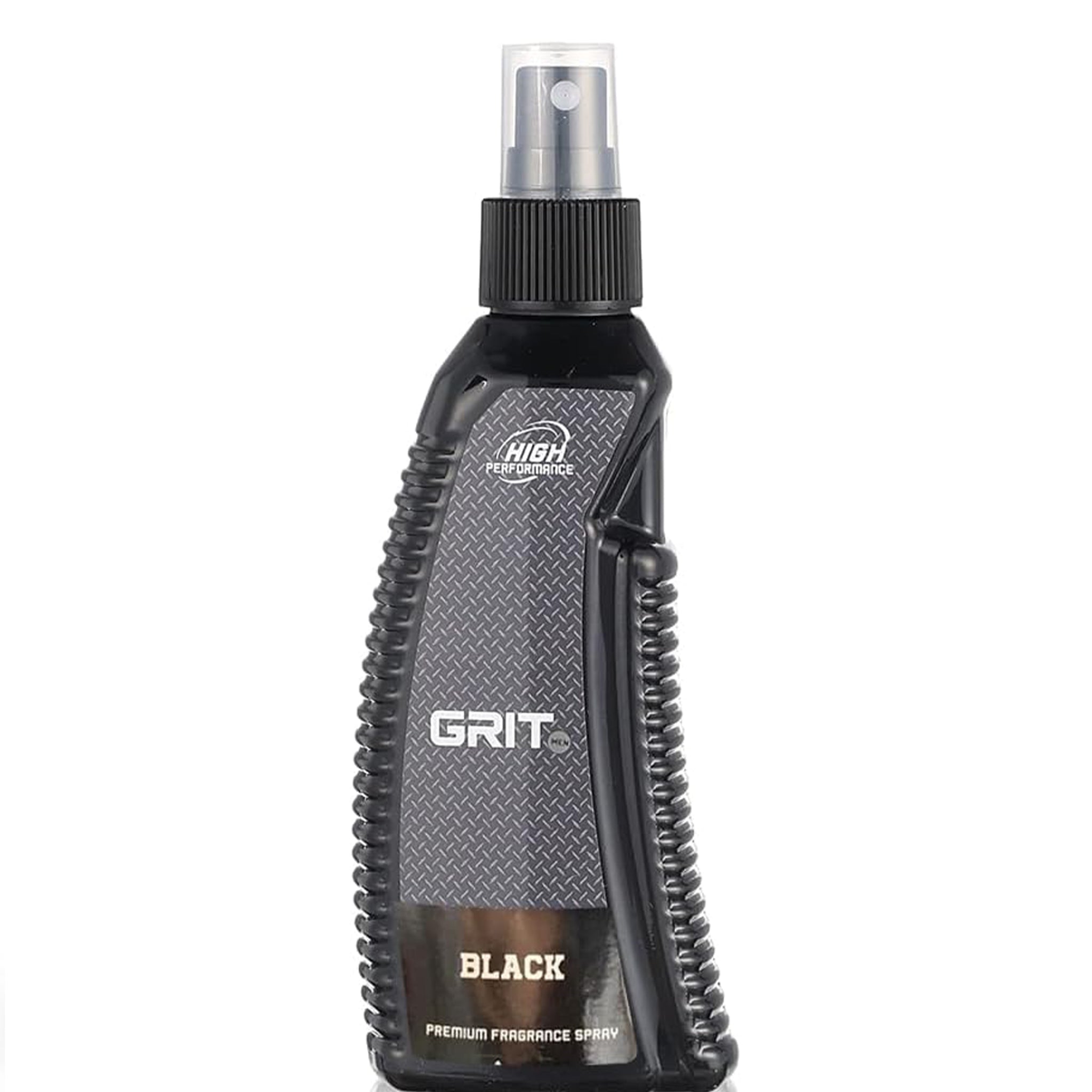 Grit Men Premium Fragrance Body Spray, Black 200 ml
