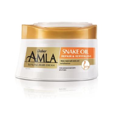 Dabur Amla Repair & Revitalize Styling Hair Cream - Snake Oil
