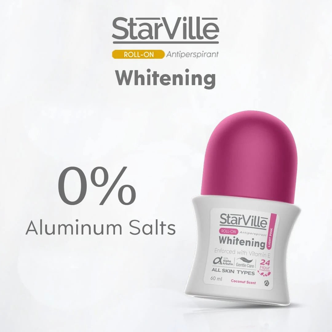 ستار فيل رول اون مزيل للتعرق وللتفتيح بينك 60 مل