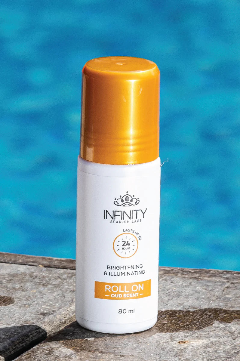 Infinity Roll-On Oud 80 ml (Pack of 2, 1+1)