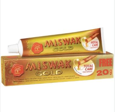 Dabur - Miswak Gold Fresh Toothpaste (120g) + 20g Free